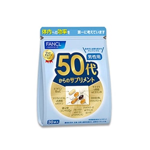 FANCL Comprehensive Nutrition Supplement for Men (50s+) 30 pcs