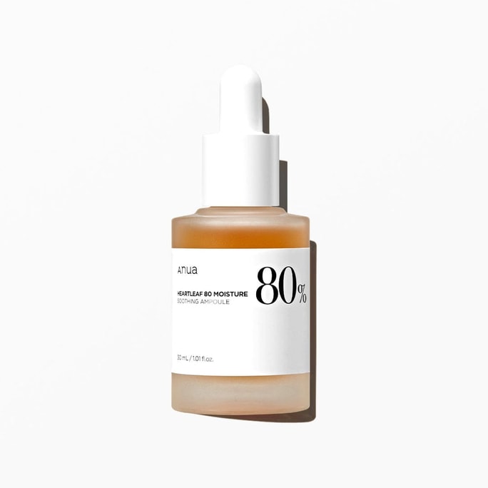한국 아누아 어성초 80% 보습 수딩 앰플 30ml