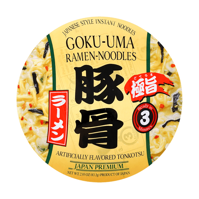 Goku-Uma Ramen Noodle Tonkotsu Flavor 83.3g