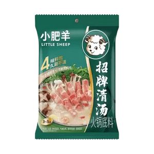 Xiaofeiyang's Signature Clear Soup Hot Pot Base, Non Spicy Soup Base, Seasoning 110g * 1 Bags