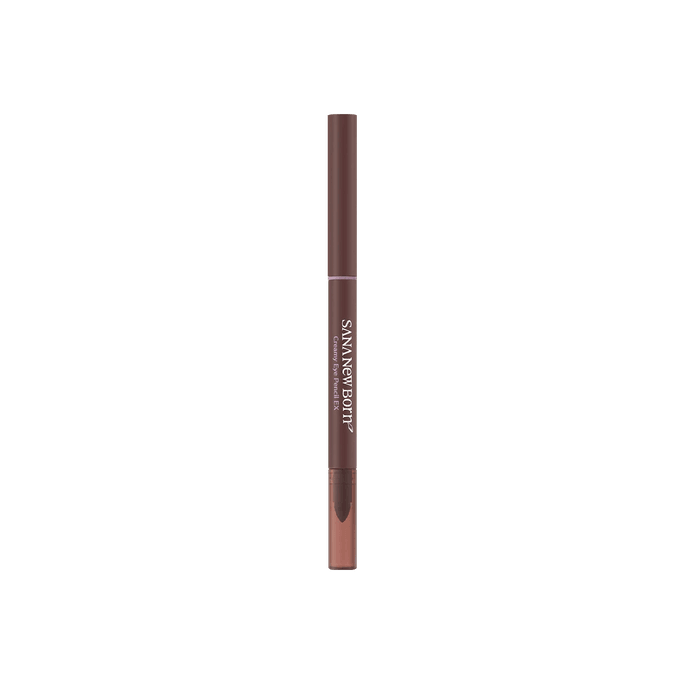 New Born Creamy Eye Pencil EX #Cassis Brown, 1.5mm