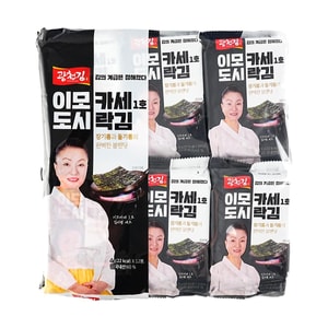 Imokase Sesame and Perilla Oil Seasoned Roasted Laver Seaweed,12pc 1.69 oz 【Culinary Class War】