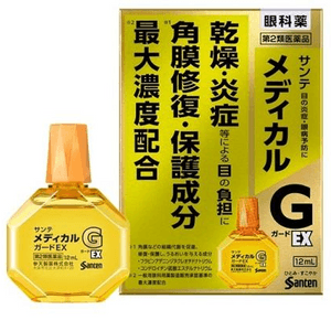 【日本直郵】參天SANTEN FX眼藥水 抗疲勞去紅血絲 眼藥水 銀版 12ml