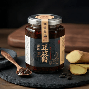 Fermented Black Bean Sauce ,10.41 oz 【For Seasoning Steamed Noodles, Ribs, And Fish】