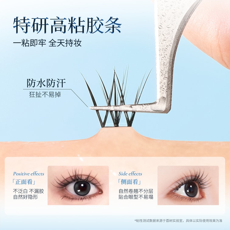 Glue-free False Eyelashes, 60pcs/Box 5