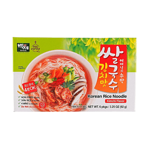 쌀국수 김치맛 3.25oz*6팩 [인스턴트 컵 쌀국수][튀기지 않음]