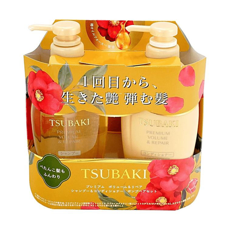 TSUBAKI Golden Camellia 0 Second Salon-Level Moisturizing Refreshing Ultimate Repair Shampoo&Conditioner, 15.22 fl oz*2 4