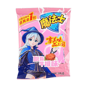 Steak Flavor Crispy Noodles 1.23oz 【Crispy and Savory】【Classic Snack】