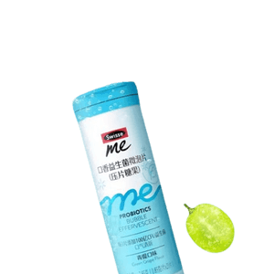 Probiotic Microbubble Tablet Adult Breath Fresh tablet Candy lozenges (tablet candy) Green flavor 21 tablets/bottle