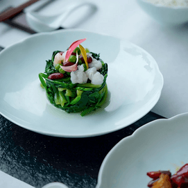 Blue Print East Oriental Jingdezhen Ceramic Tableware Bowl Plate National Beauty Fragrant 18-Piece Set (4.5-inch Bowl * 