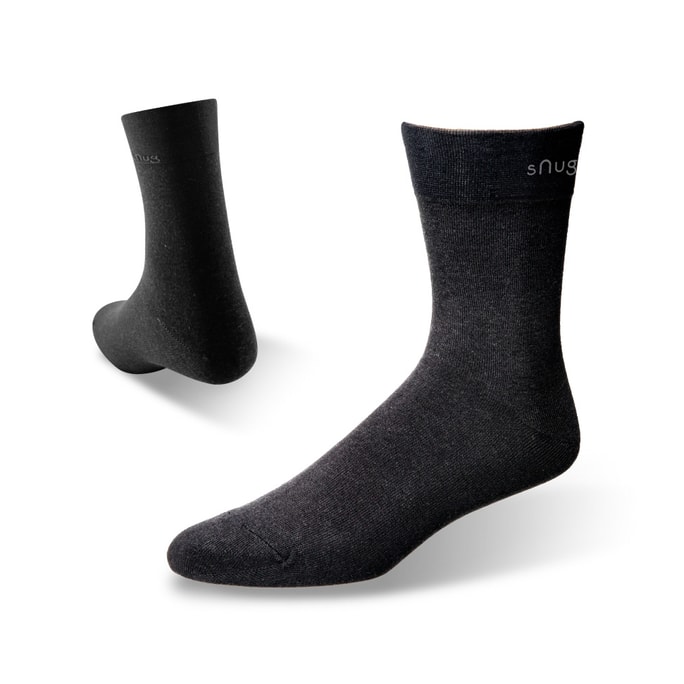 Tech Gentleman's Anti-Odor Socks-Black (28-30cm)