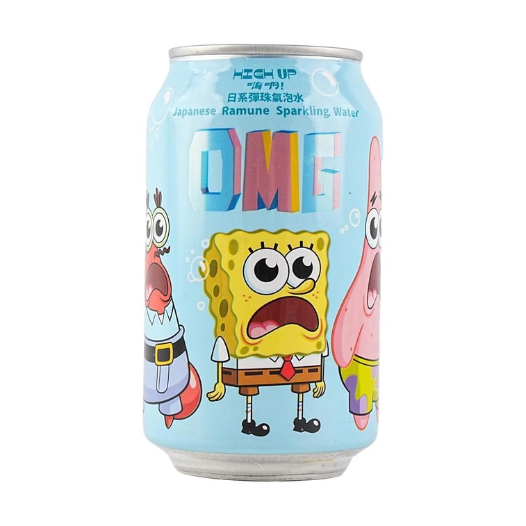 CARRY Spongebob V3 Japanese Ramune,Sparkling Water,11.16 fl oz Yami
