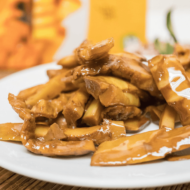 Shanghai-Style Soy Sauce Bamboo Shoots - Fully Cooked, Healthy, 9.8oz