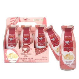 White Gold Bird’sNest Drink Rock Sugar 185mlx6