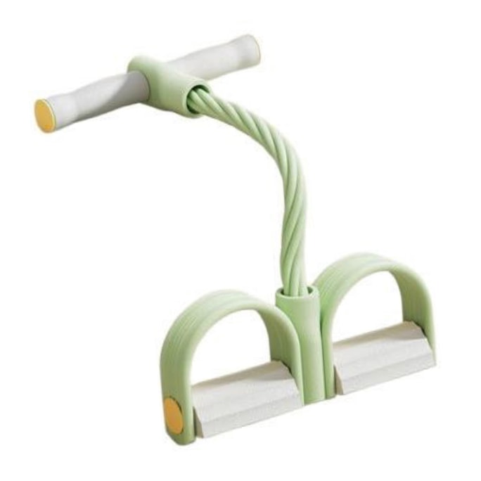 Home Yoga Training Equipment Stirrup Puller Pushups Auxiliary Trainer Rope Green 1/bag