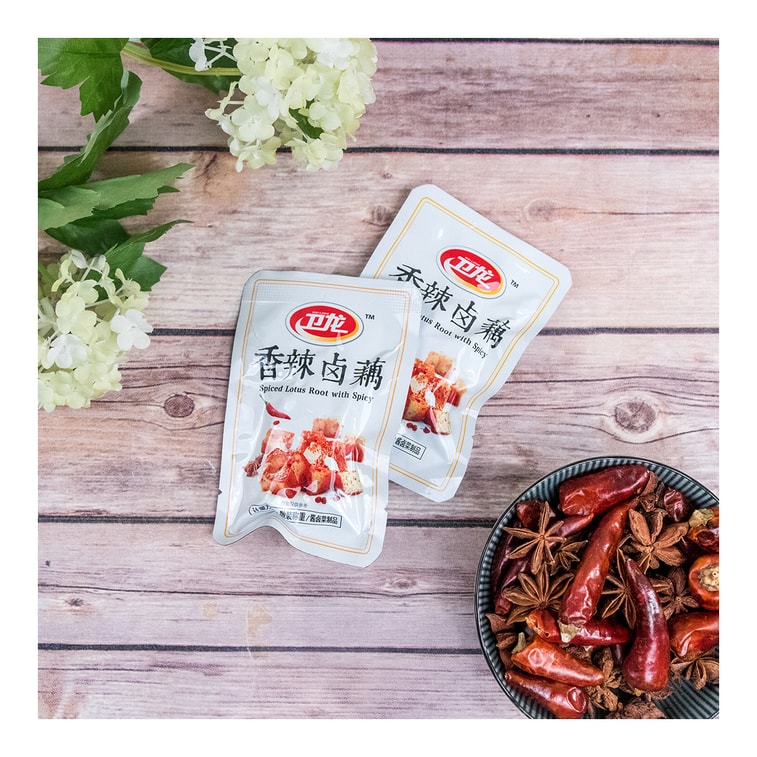 卫龙 香辣卤藕 酱卤菜制品 180g 3
