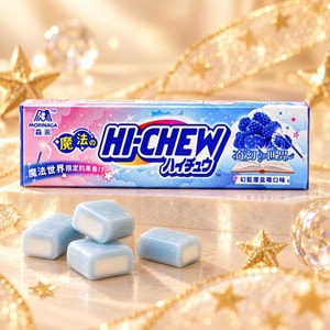 Hi-Chew Mystic Blue Raspberry Flavor Soft Candy 1.62oz【Mystic Blue Raspberry Flavor】【Magic World Limited Fruit Scent】