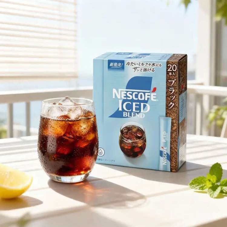 Nescafe Iced Blend Freeze Dried Coffee 20 Sticks/ 1 box - Yami.com