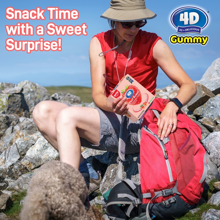 阿麦斯 4D天然草莓爆汁分享装240G 7