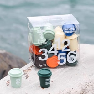 Super Instant Coffee 6-Flavor Mix - NO.'s 1-6, 24 Cups, 2.53oz