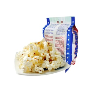 米乐谷 微波炉爆米花 袋装专用玉米粒奶油膨化零食100g*2袋