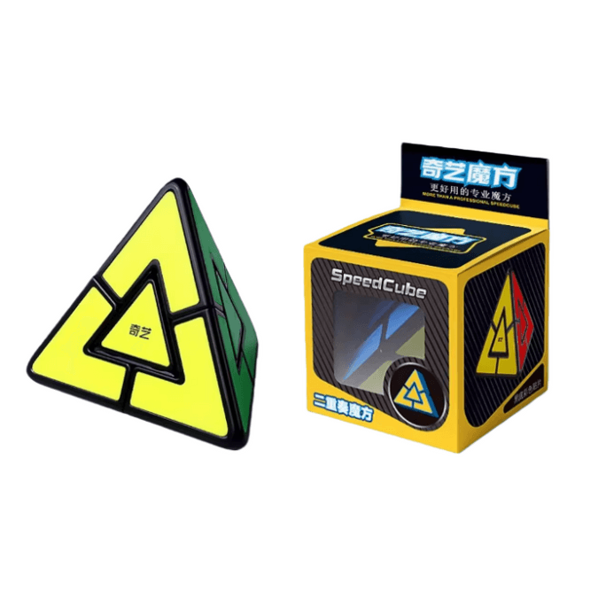 Duet Pyramid Rubik's Cube Alien Rubik's Cube Puzzle Toy 1 [The First Step to Learning Rubik's Cube]