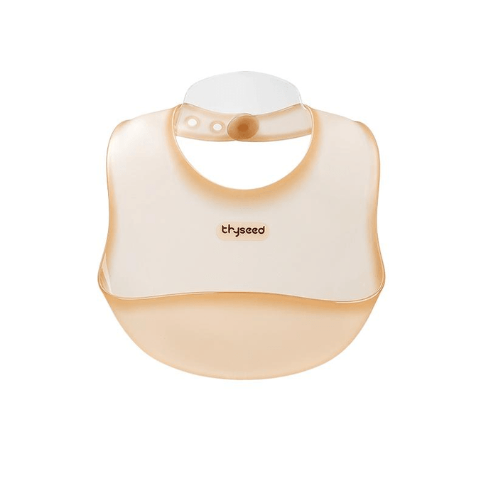 Shixi Bib Baby Complementary Food Meal Bag Baby Waterproof Meal Bag Baby Bib Silicone Bib Light And Thin 1 Piece
