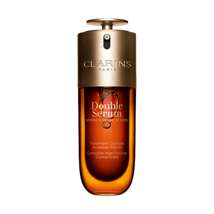 【香港直邮】 法国 CLARINS 娇韵诗 第九代轻感双萃焕活修护精华液 75ml 轻盈版 紧致淡纹 细腻 透亮 保湿