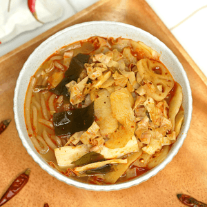 杨国福 纯素麻辣烫加粉款 速食宵夜 麻辣汤底 346g*5【5包装】【麻辣过瘾】【新老包装随机发货】