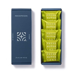 Uji Matcha Cream Sandwich Cookies 5pcs