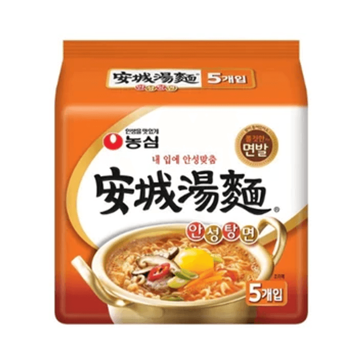 【韩国直邮】韩国NONGSHIM农心 安城汤面125g x 5p