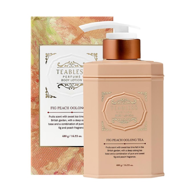 Perfume Body Lotion Fig Peach Oolong Tea 480g