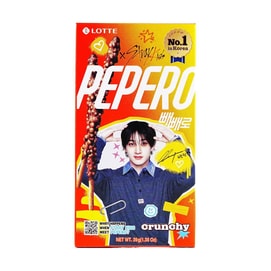 PEPERO Crunchy Chocolate Biscuit Stick 1.37 oz【Stray Kids Pick】【Packing May Vary】