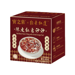 [설날 필수품] [중국 직배송] 바오즈쑤 저지방 흑깨 페이스트 & 귤껍질 & 팥앙금 (195g*2)