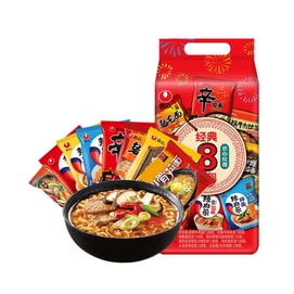 Sunra Noodle 120g Mixed 8 consecutive bags Instant noodles Ramen Udon