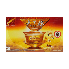 American Ginseng with Jasmine Tea 30 Tea Bags