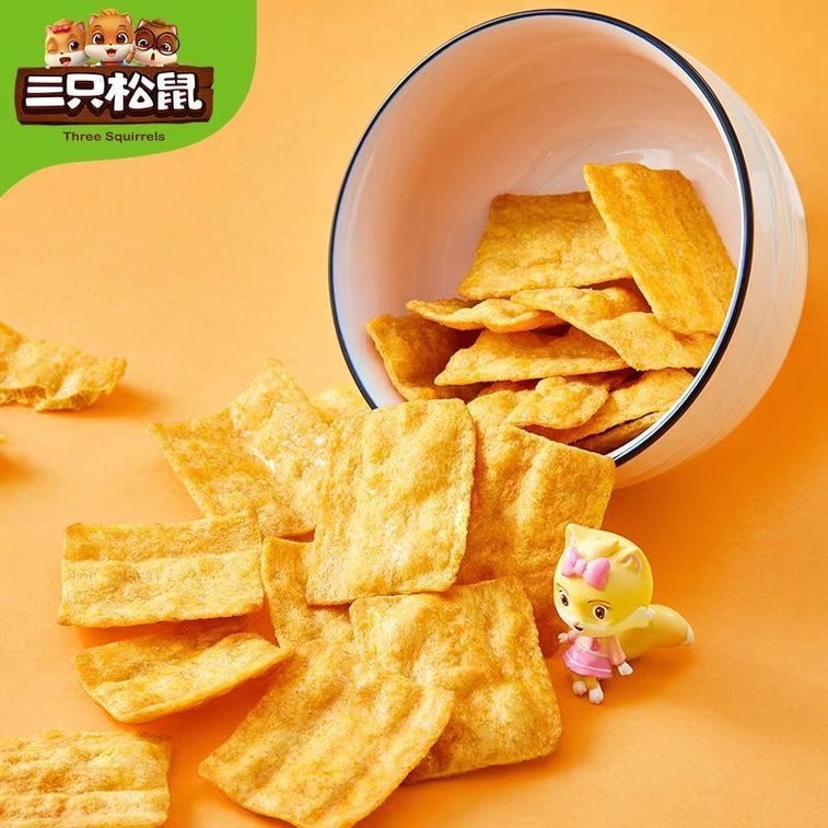 三リスのスパイシーせんべい（85g） - 中国の旧正月にぴったりの、おいしくて満足できるおやつです。 10