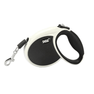【中国直邮】 得乐 狗狗牵引绳自动可伸缩小型犬经典轻经典黑3m*1cm*1个