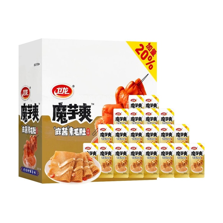 WEILONG Sesame Sauce-Flavoured Konjac Shreds, 360g (20 Bags) | +20