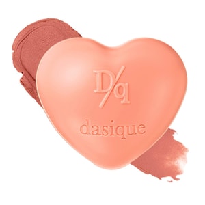 韩国DASIQUE代曦可 爱心多用唇颊两用唇泥腮红 自然丝绒 内含迷你唇刷 6.5g #01 Salmon Buff 心动蜜桃 中性柔和桃米色
