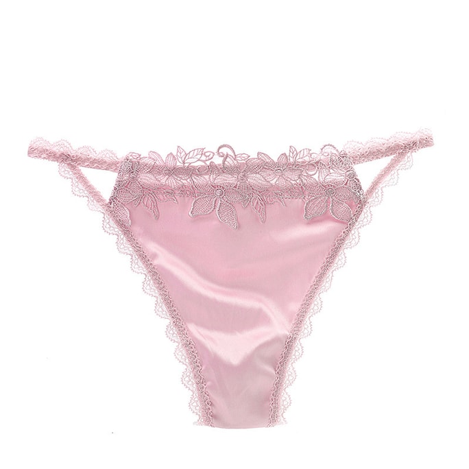 Lace Panties Pink One Size