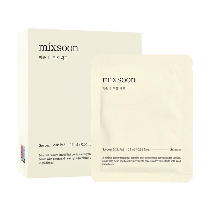 Soybean Milk Pad Moisturizing and Nourishing Mask Pads For Sensitive Skin 10pcs [ENHYPEN's Pick]