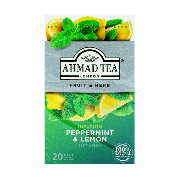 AHMAD PEPPERMINT & LIME TEA 20ct