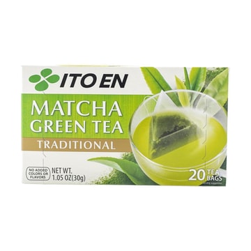 日本ITO EN伊藤園 傳統抹茶綠茶包 20包入 30g