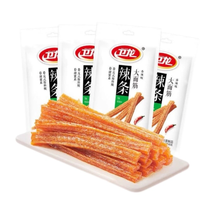 Spicy Big Meatballs 65g Bag Hot Strip Childhood Classic Nostalgic Hot Strip Satisfying Snack