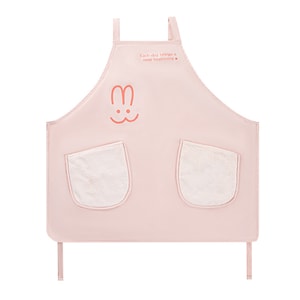 【中国直邮】 FaSoLa Life 两边带擦手围裙 玫瑰轻法/件 厨房防水防油 奶茶美甲店工作服罩衣