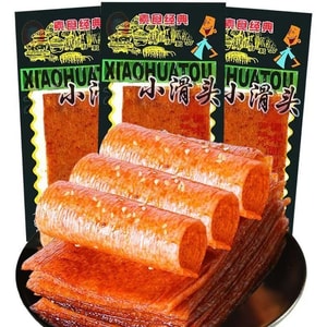 小滑头 【童年零食精选】经典辣片  【经典爆款】80 、90怀旧小零食深夜追剧零食中怎么能少了它    这也太太太香了吧!!!好吃的停不来18g*10包