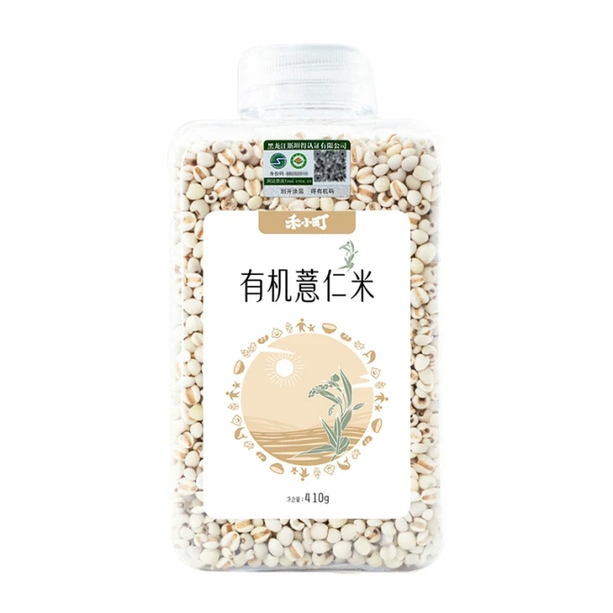 【中国直邮】 禾小町 五常有机薏仁米410g*1瓶