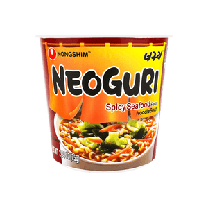 韩国NONGSHIM农心 小浣熊乌冬面拉面 香辣海鲜味 杯装 75g【BTS田柾国同款】