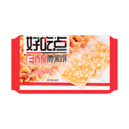 达利园  好吃点 香脆腰果饼 坚果饼干 208g